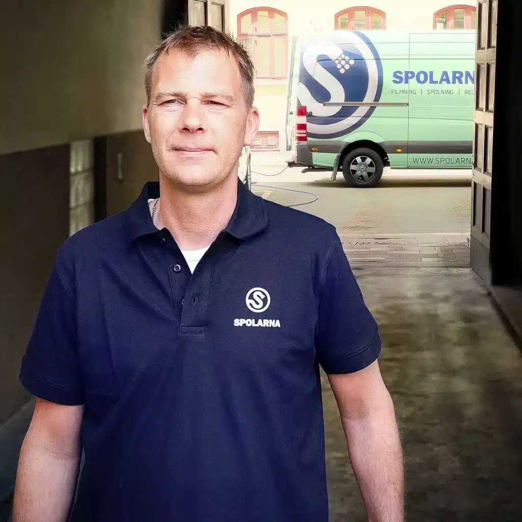 Bostadsrättsföreningar - Spoltekniker vid spolbil