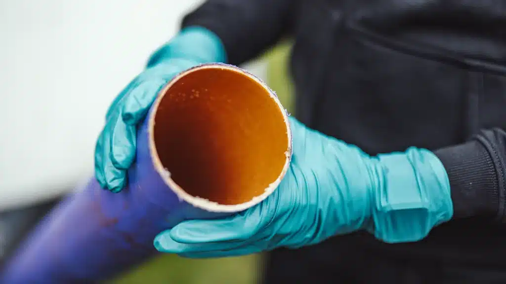 Privatpersoner - Medarbetare förbereder rör