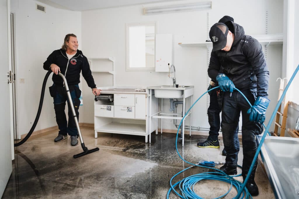 Privatpersoner - Sanering och spolning hos kund