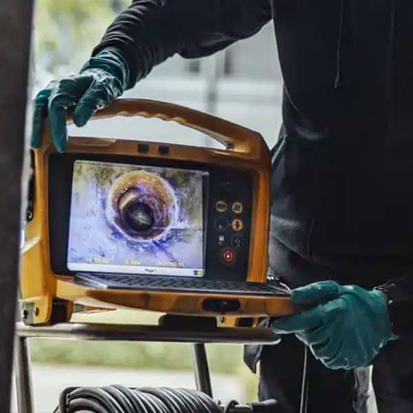 Ledningssökning och rörlokalisering - Inspektion med kamera Inspektion med kamera vid ledningssökning och rörlokalisering